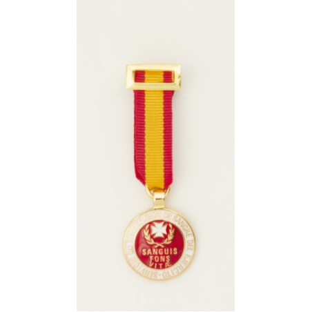 Medalla Miniatura  DONANTE DE SANGRE