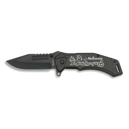 navaja Albainox negra. hoja 9 cm