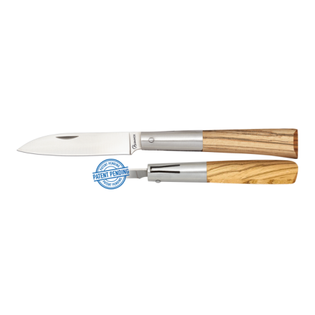 navaja albainox madera zebra. piston. ho