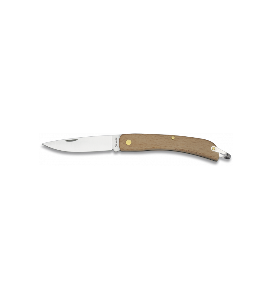 NAVAJA CAMPAÑA MADERA. INOX. 7.2 CM