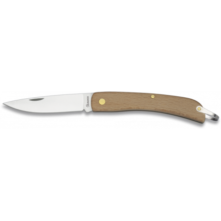 NAVAJA CAMPAÑA MADERA. INOX. 7.2 CM