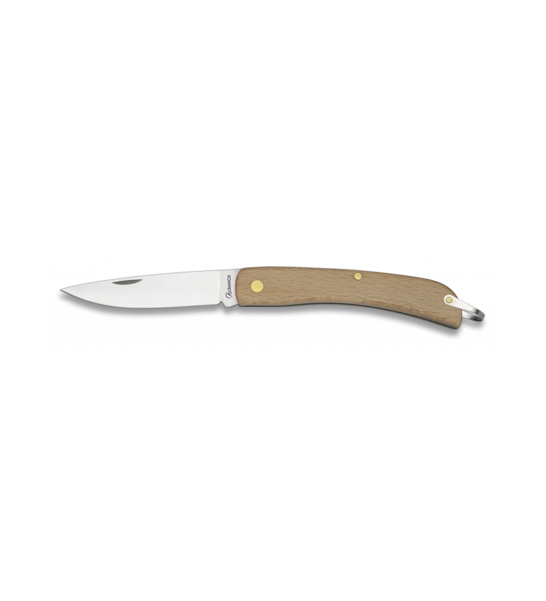 NAVAJA CAMPAÑA MADERA. INOX. 6.8 CM