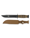 Cuchillo ALBAINOX TACTICO.C/funda. 18 cm