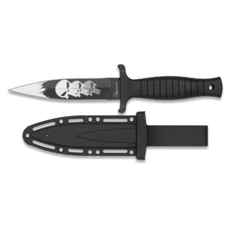 Cuchillo botero Albainox 3Dcalaveras hoj