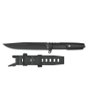 Cuchillo tac. Albainox. Negro. puño goma