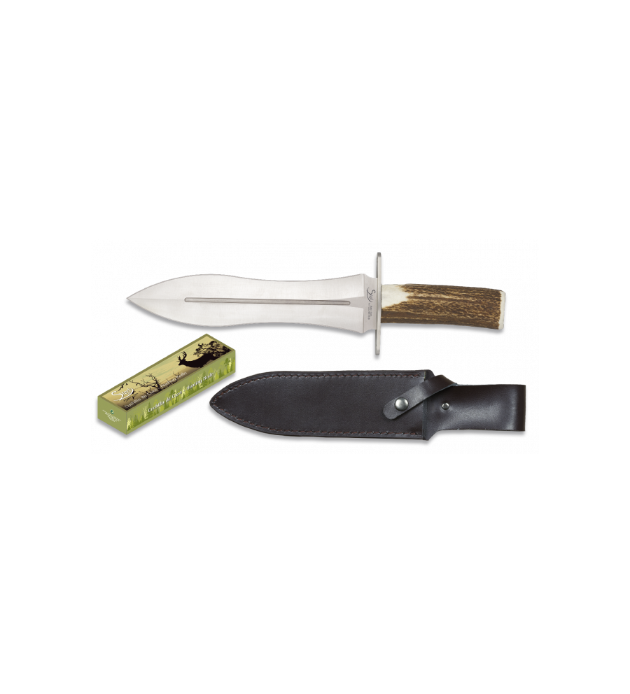cuchillo ciervo. hoja 22 cm. steel 440