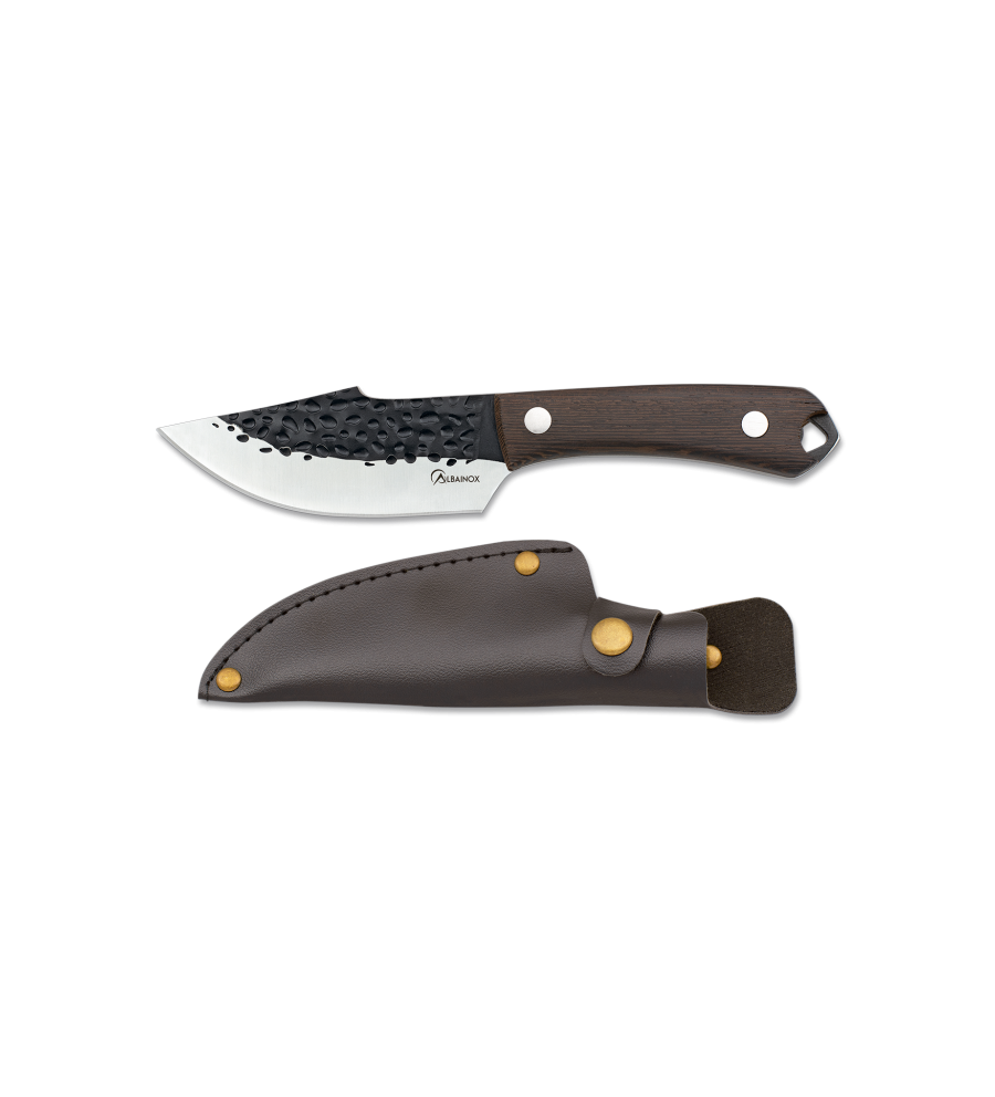 cuchillo madera wengué Albainox. 10.5cm