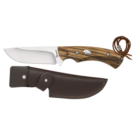 Cuchillo caza Albainox jabalí. funda pie