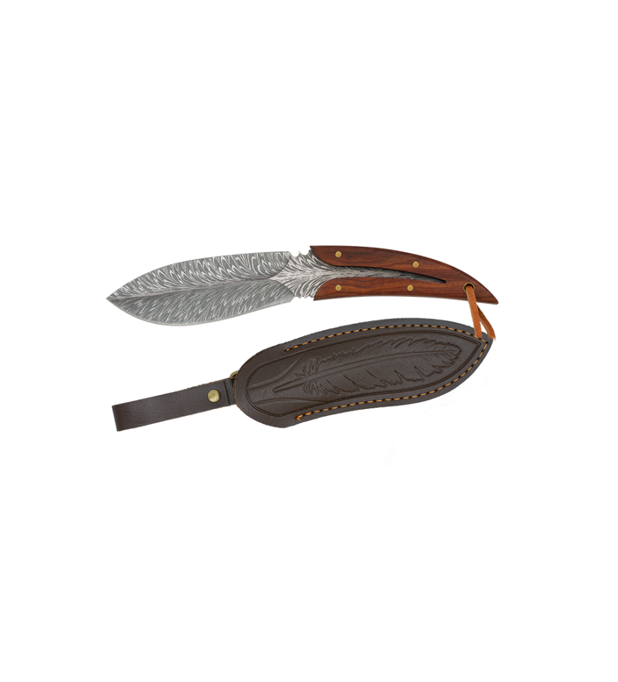 Cuchillo caza pluma