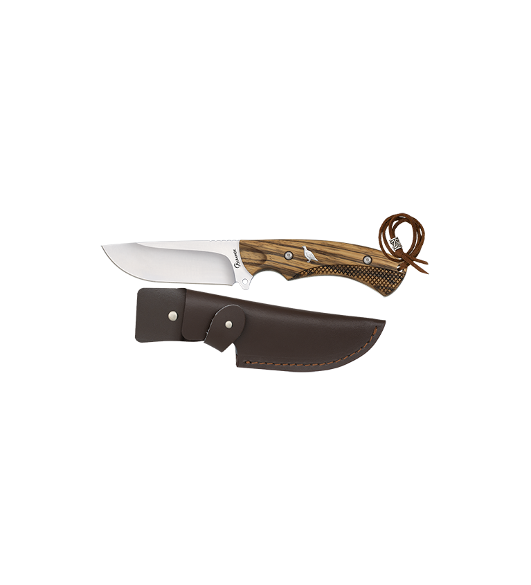 Cuchillo caza Albainox Perdiz. funda pie