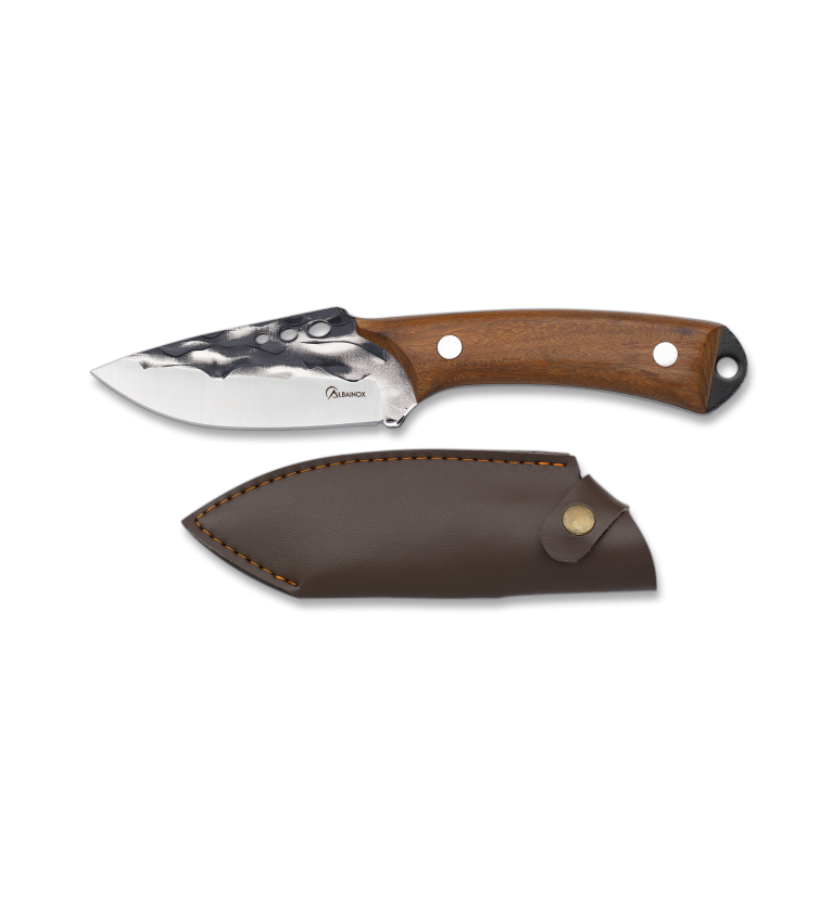cuchillo Albainox. cachas madera.