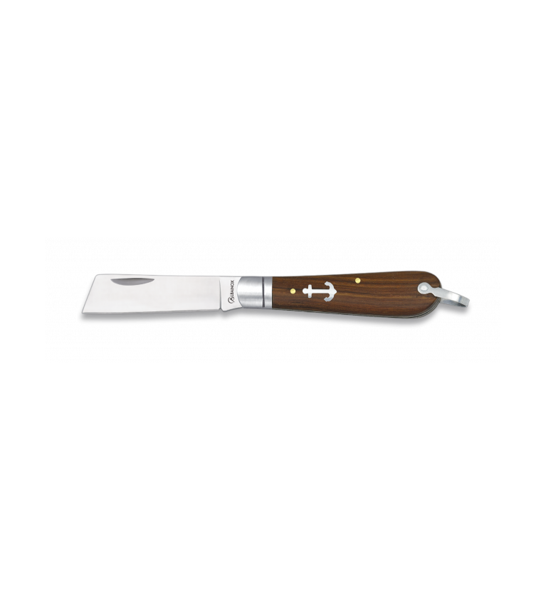 Navaja Marinera ALBAINOX. Madera.H: 7cm