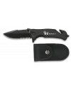 navaja albainox negra seguridad. H: 8.3