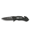 navaja Albainox seguridad negra. h:5.8