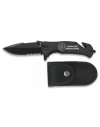 navaja albainox negra seguridad. H: 8