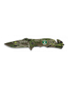 Navaja Albainox  Camo Verde. H: 8