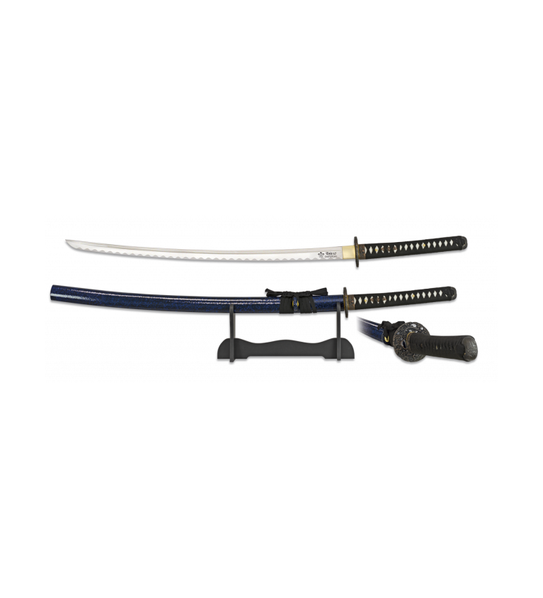 Katana A. carbono . H:72.5 cm  estampada