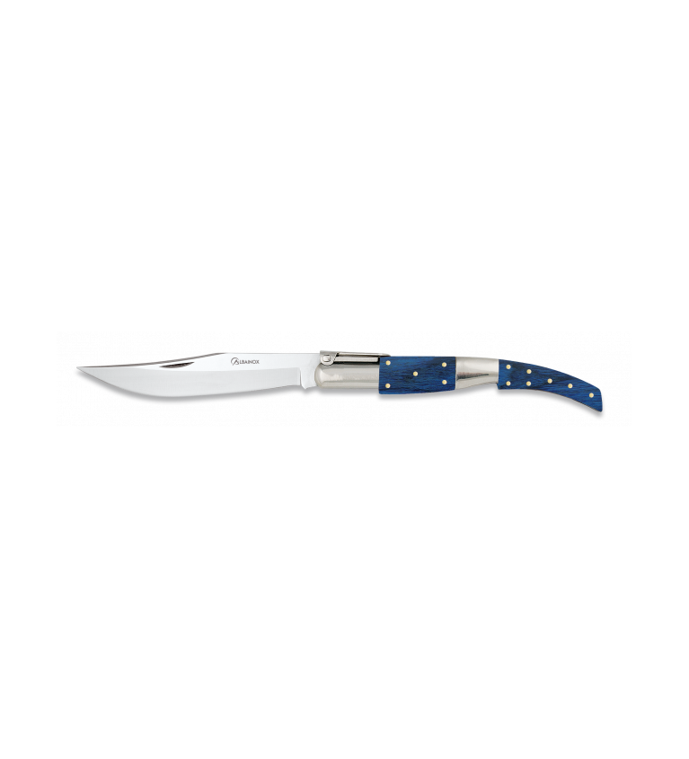 Navaja arabe carraca Nº3. stamina azul.