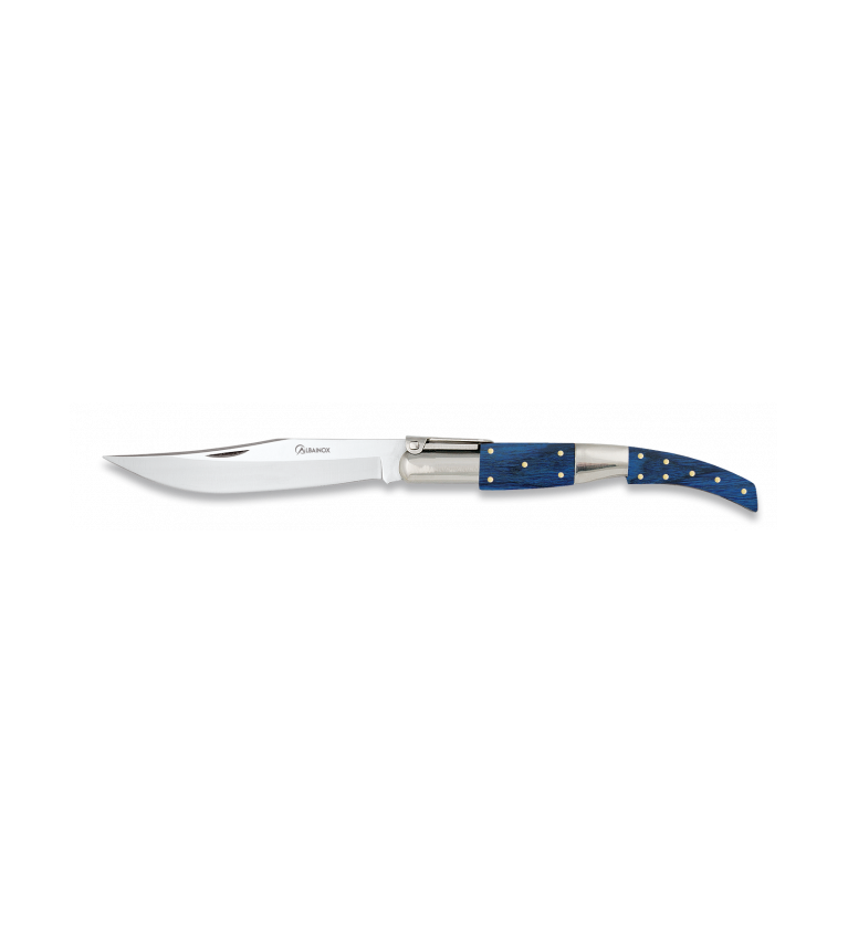 Navaja arabe Carraca Nº 1 stamina azul.