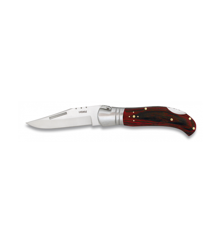 Navaja LAGUIOLE-CAZA.Mikarta Roja.8.5 cm