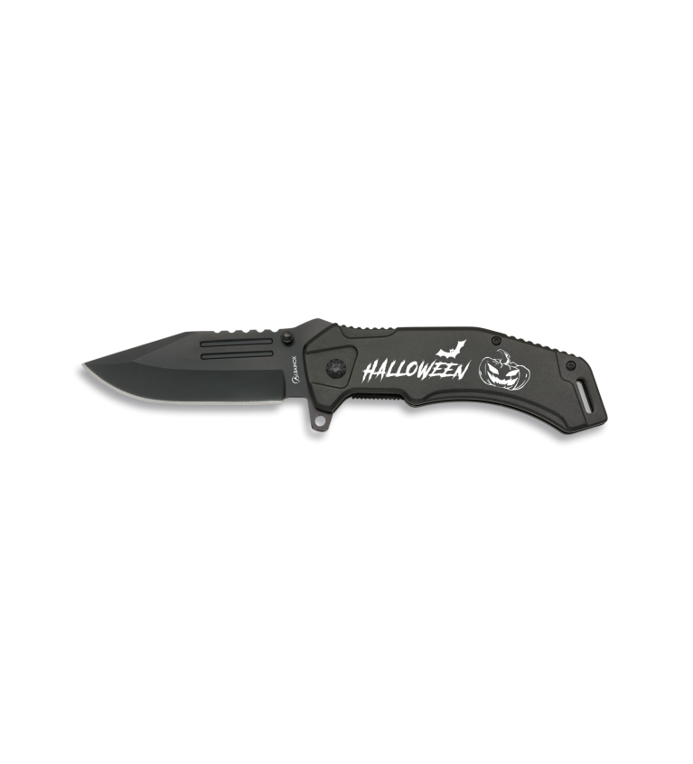 navaja Albainox negra. hoja 9 cm