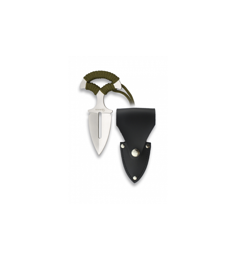 Cuchillo Táctico Albainox . Hoja: 6 cm