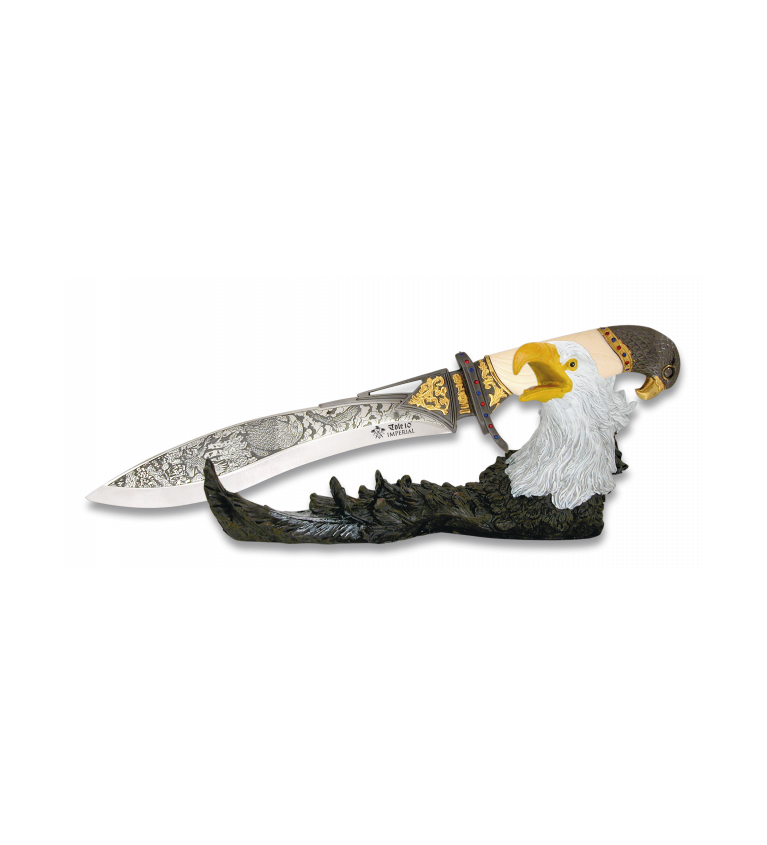 Cuchillo TOLE10 Decoracion.Resina.27 cm