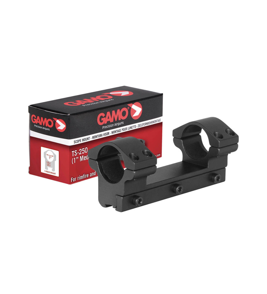 MONTURA GAMO TS-250 1" CARRIL MEDIUM 