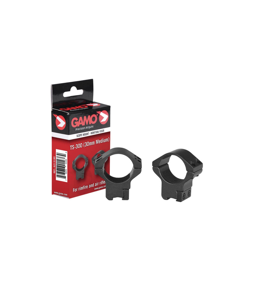 MONTURA GAMO TS-300 30 mm MEDIUM. PARA CARRIL DE 11 mm 