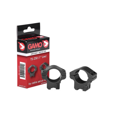 MONTURA GAMO TS-250 1" BAJA. PARA CARRIL DE 11 mm