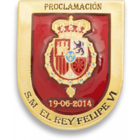 Distintivo Proclamacion S.M. Felipe VI