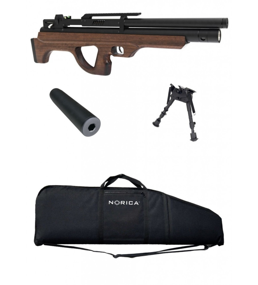 PACK CARABINA PCP NORICA DARK BULL BP