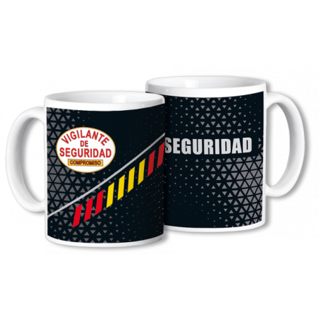 Taza ceramica VIGILANTE DE SEGURIDAD