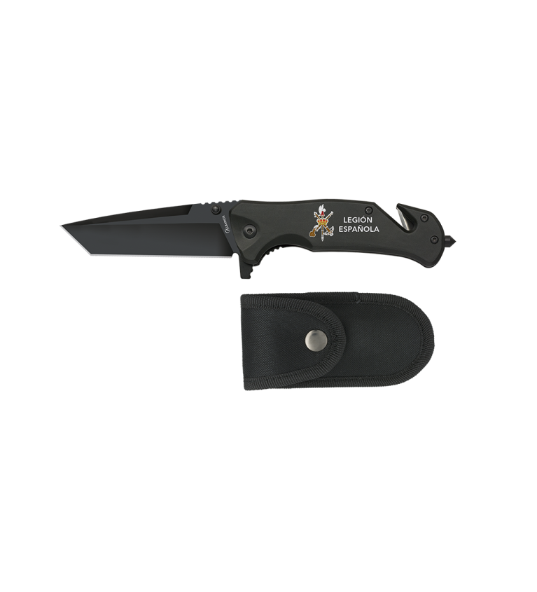 navaja albainox negra seg. Tanto. LEGION