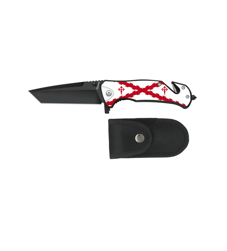 navaja albainox negra seguridad Tanto. 8