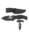 Cuchillo Tactico Skinner Albainox. Negro
