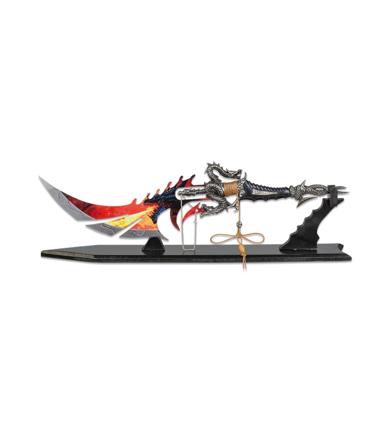 Cuchillo decoración Tole 10 serpientes c