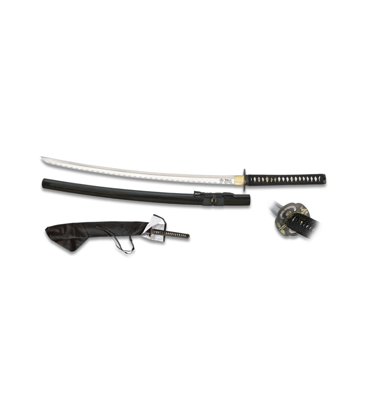 Katana TOLE10 Templada. Peana 69 cm