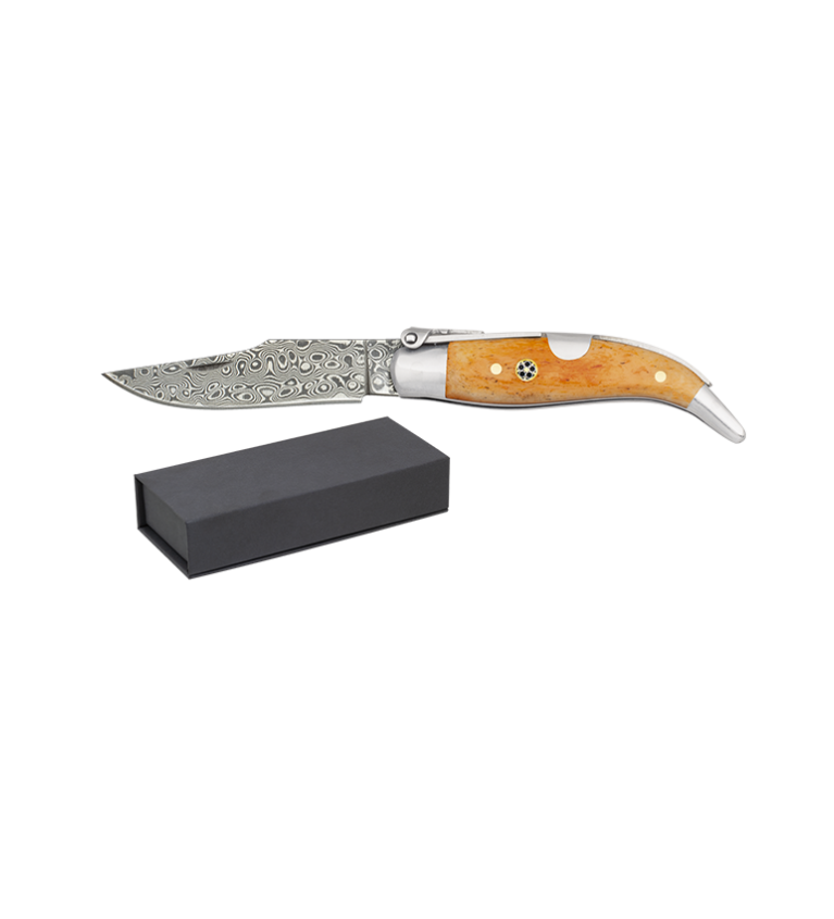 Nº00 TEJA hueso naranja. damasco 6.5 CM