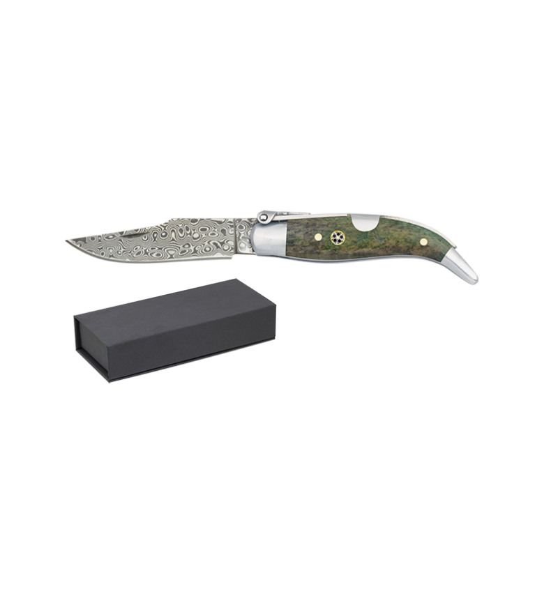Nº00 TEJA hueso verde. damasco 6.5 CM