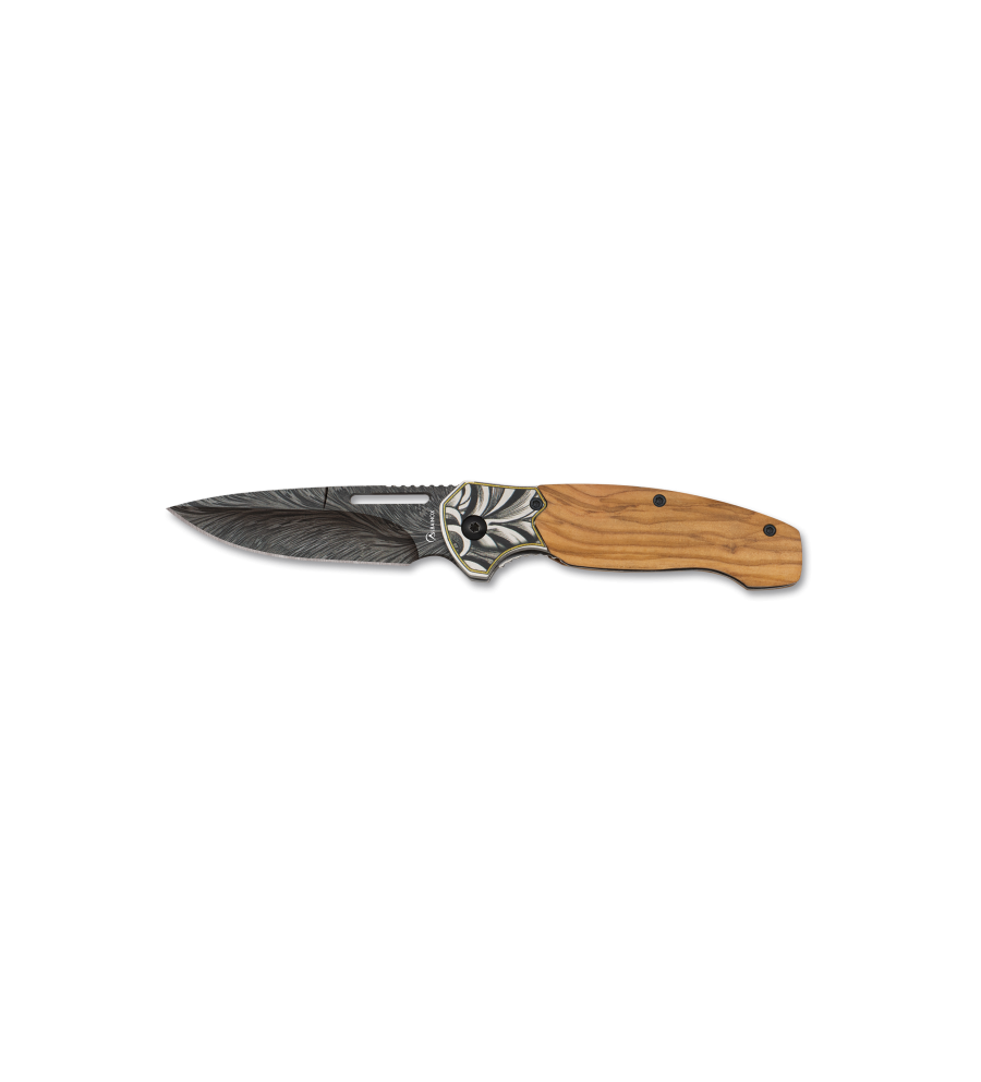 Navaja Albainox impresa. Hoja: 8.8 cm