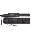 cuchillo Albainox tactico negro