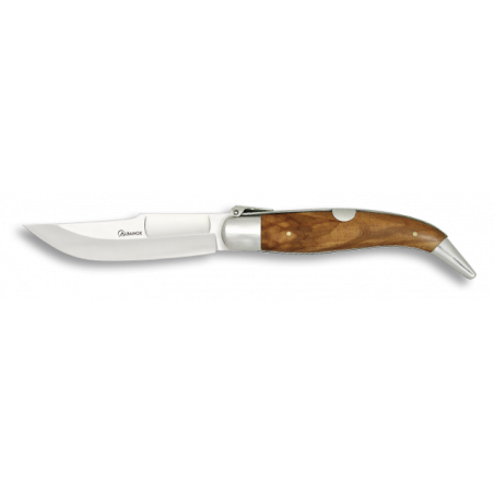Navaja TEJA Nº00.Olivo. Hoja: 7 cm