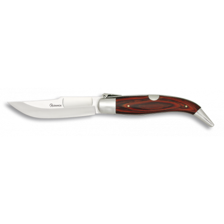 Navaja TEJA Nº0.Madera.Hoja: 8.2 cm