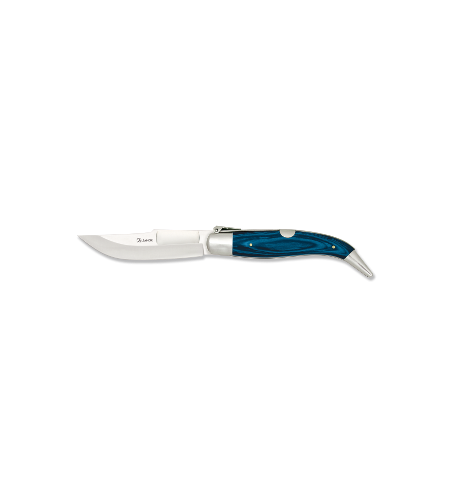 Nº00 TEJA MADERA AZUL. 6.5 CM