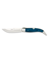 Navaja Nº0 TEJA MADERA AZUL 8.2 CM