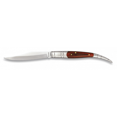 Navaja Albainox.SERRANA. Madera.Hoja:7.8