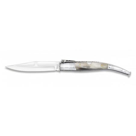 navaja serrana. asta. hoja: 10.5cm