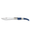 Navaja arabe carraca Nº00. stamina azul.