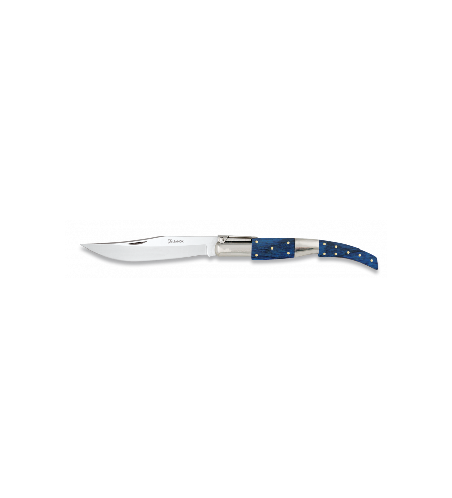 Navaja arabe Carraca Nº 1 stamina azul.